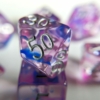 pink sapphire dice