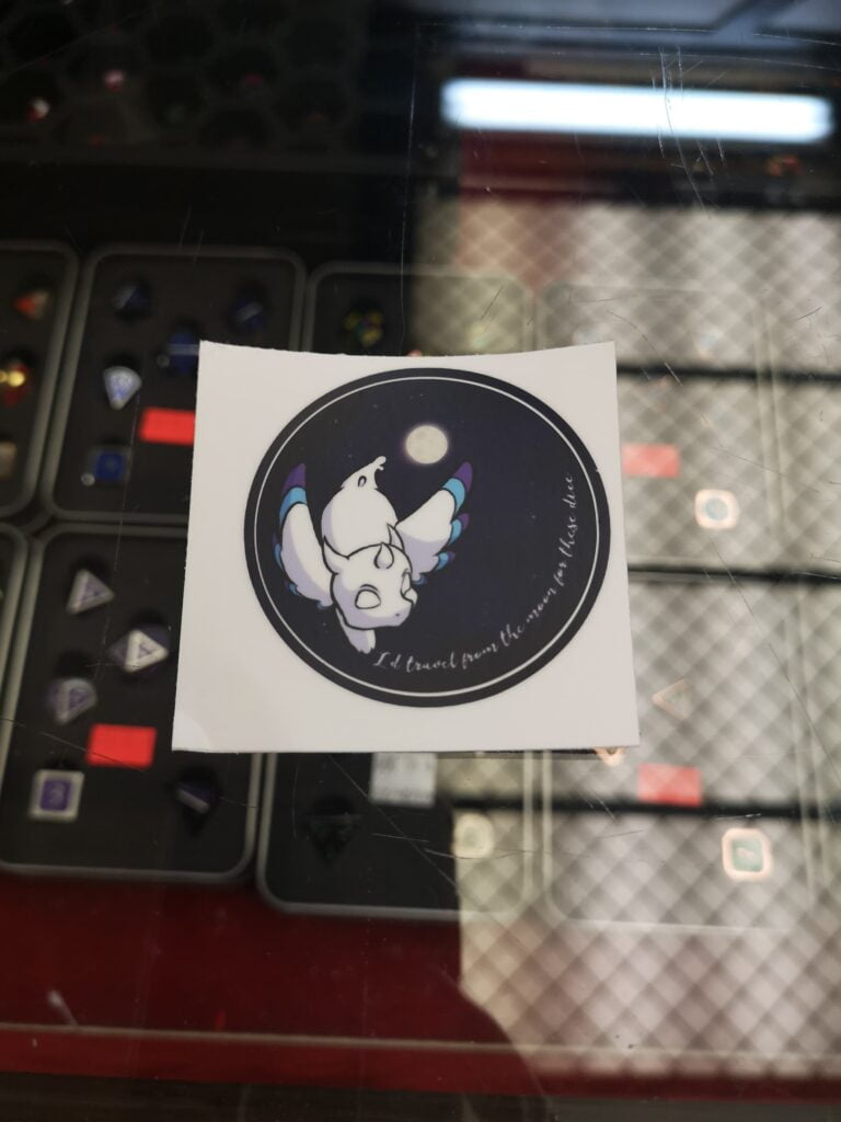 moonie sticker