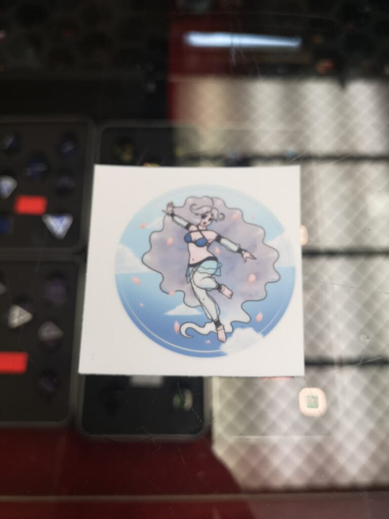Moonie Sticker