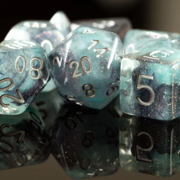 Moonie Dragon - 11 Piece Dice Set