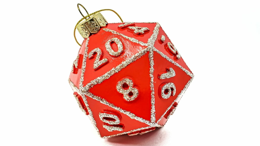 Red D20